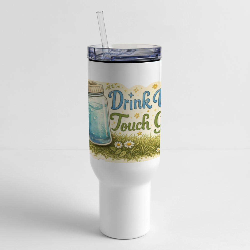 40 oz Travel Tumbler - white