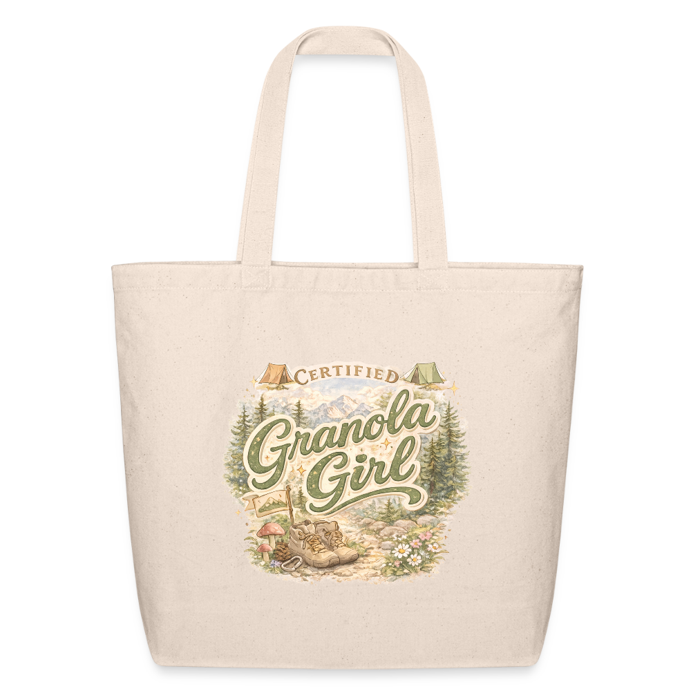 Eco-Friendly Cotton Tote - natural