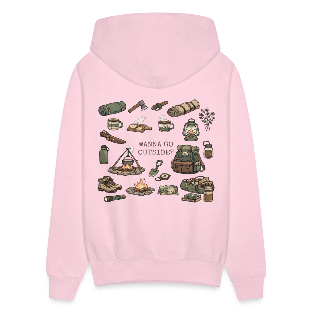 Women's Hoodie - pale pink