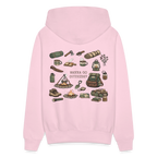 Women's Hoodie - pale pink