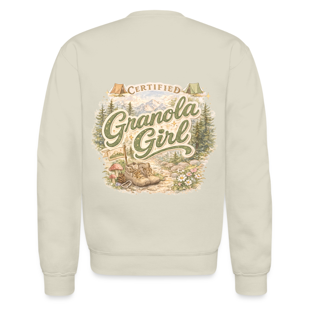 Certified Granola Girl Crewneck - Sand