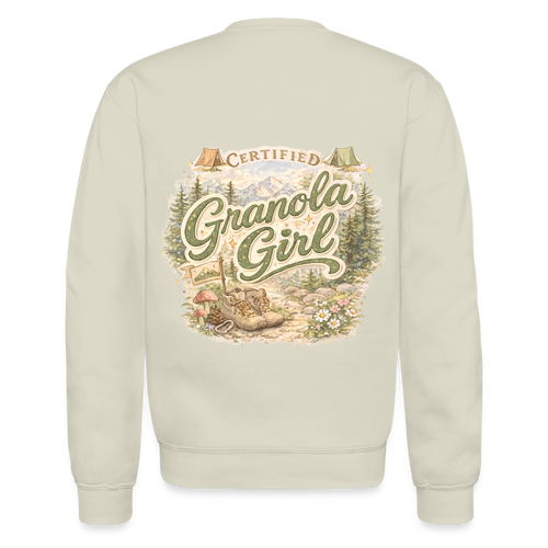 Certified Granola Girl Crewneck - Sand