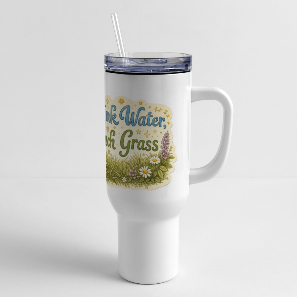 40 oz Travel Tumbler - white