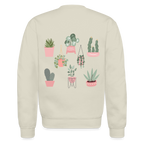Succulent Crewneck Sweatshirt - Sand