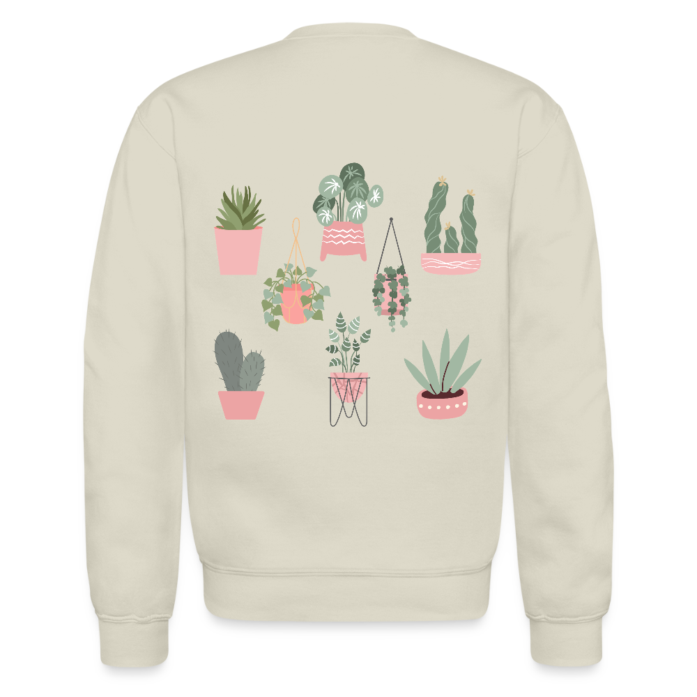 Succulent Crewneck Sweatshirt - Sand